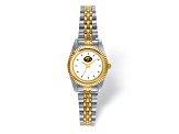 LogoArt University of Iowa Pro Two-tone Ladies Watch