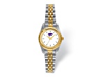 LogoArt Kansas State University Pro Two-tone Ladies Watch