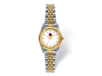 LogoArt University of Louisville Pro Two-tone Ladies Watch