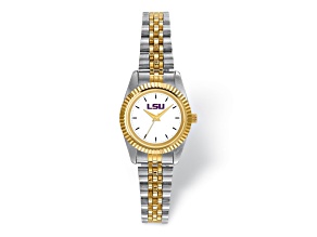 LogoArt Louisiana State University Pro Two-tone Ladies Watch
