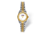 LogoArt Louisiana State University Pro Two-tone Ladies Watch