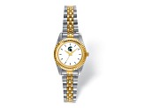 LogoArt Michigan State University Pro Two-tone Ladies Watch