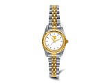 LogoArt West Virginia University Pro Two-tone Ladies Watch