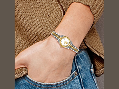 University Of Louisville All-Pro Womens Two-Tone Watch W/Bracelet by LogoArt