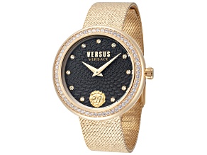 Versus Versace Women's Lea Crystal 35mm Quartz Watch