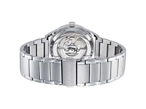 Thomas Earnshaw Men's Bayshore Skeleton 42mm Automatic Stainless Steel Watch