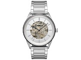 Thomas Earnshaw Men's Bayshore Skeleton 42mm Automatic Stainless Steel Watch