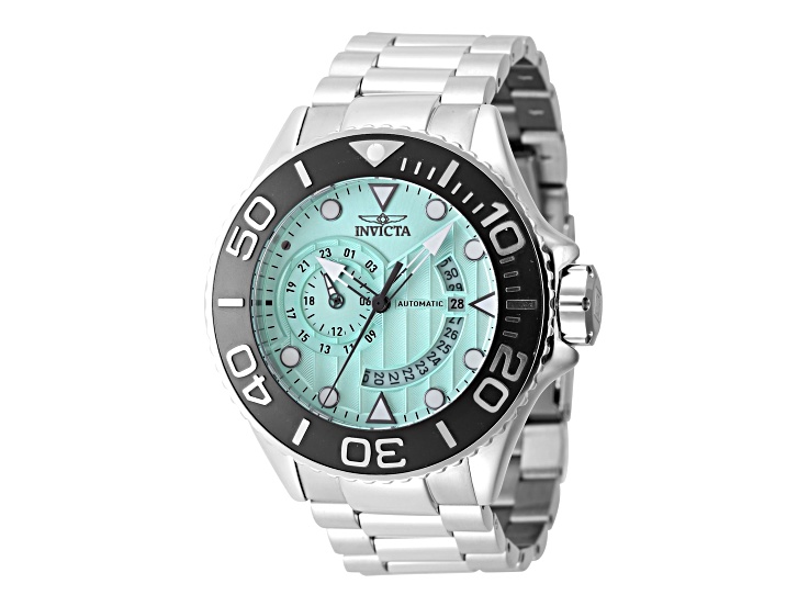 鬼若丸様　ウロコステン Invicta Grand Diver 52mm Turquoise Color Dial Stainless Steel