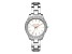 Michael Kors Women's Liliane White Dial, Stainless Steel Watch