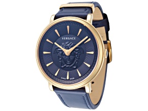 Versace Women's V-Circle Medusa 38mm Quartz Watch