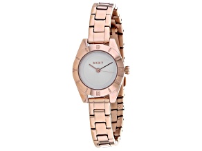 DKNY Women's Geograph  Rose Stainless Steel Watch