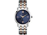 Guess Men's VP Blue Dial Two-tone Stainless Steel Watch