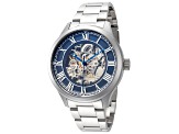 Thomas Earnshaw Men's Hardy 43mm Automatic Blue Dial Stainless Steel Watch