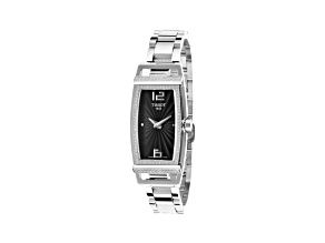 Tissot T-Trend Women's Stainless Steel Black Dial Watch