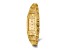 10k Yellow Gold Champagne 15x31mm Dial Rectangular Face Nugget Watch