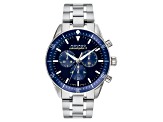 Movado Men's Calendoplan Blue Dial Stainless Steel Watch