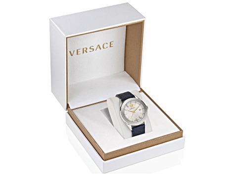 Versace Men's V-Code 42mm Quartz Watch