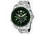 Oceanaut Men's Aviador Pilot Green Dial, Stainless Steel Watch