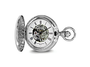 Charles Hubert Two-Tone Full Hunter Mechanical Pocket Watch