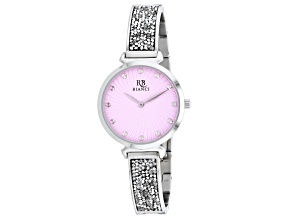 Roberto Bianci Women's Billare Pink Dial, Stainless Steel Watch