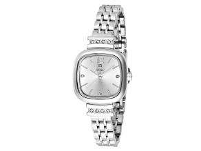 Montres Prestige by Invicta 26.5mm White Dial Stainless Steel Quartz Watch