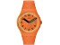 Swatch Women's Pride Orange Dial, Orange Silicone Watch