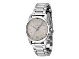 Invicta Celestial 36mm Ivory Color Dial Stainless Steel Quartz Watch