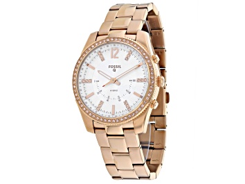 Picture of Fossil Women's Scarlette White Dial, Rose Stainless Steel Watch