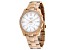 Fossil Women's Scarlette White Dial, Rose Stainless Steel Watch