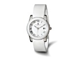 Charles Hubert Stainless Steel/Ceramic White Dial Watch