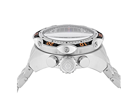 Invicta Venom Combat 52.5mm Gunmetal Dial Stainless Steel Bracelet