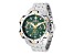 Invicta Venom Combat 52.5mm Green Dial Yellow Accents Stainless Steel Bracelet Quartz Watch