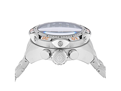 Invicta Venom Combat 52.5mm Green Dial Yellow Accents Stainless