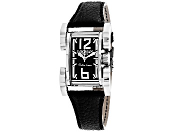 Picture of Locman Women's Latin Lover Black Leather Strap Watch