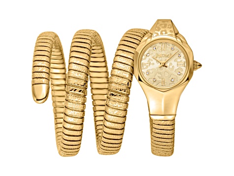 JUST CAVALLI snake watch wrap around NEW with Tags!