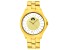 Jivago Women's Fun Yellow Dial, Yellow tone Stainless Steel Watch
