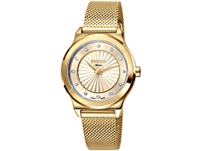 Ferre Milano Women's Classic Yellow Stainless Steel Watch