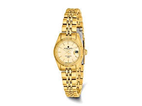 Ladies Charles Hubert IP-plated Champagne Dial Watch