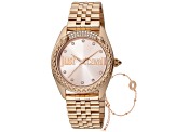 Just Cavalli Women's Classic Rose Stainless Steel Watch