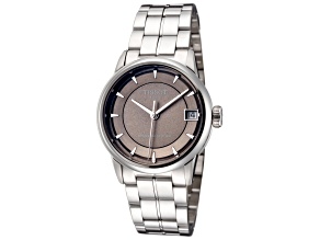 Tissot Women's Luxury 33mm Brown Dial Stainless Steel Watch
