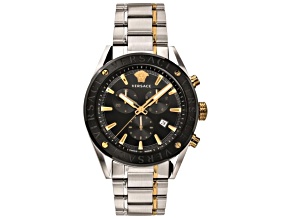 Versace Men's V-Chrono 44mm Quartz Watch