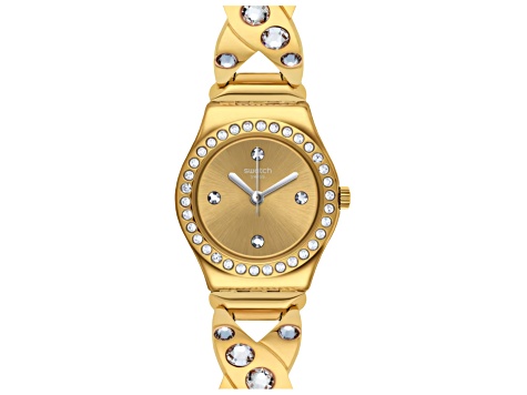 Swatch Women's Goldy Yellow Stainless Steel Watch