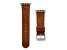 Gametime Denver Broncos Leather Band fits Apple Watch (38/40mm M/L Tan). Watch not included.