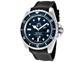 Solar Aqua Men's Deep Bay 45mm Blue Dial Automatic Watch, Blue Dial and Bezel