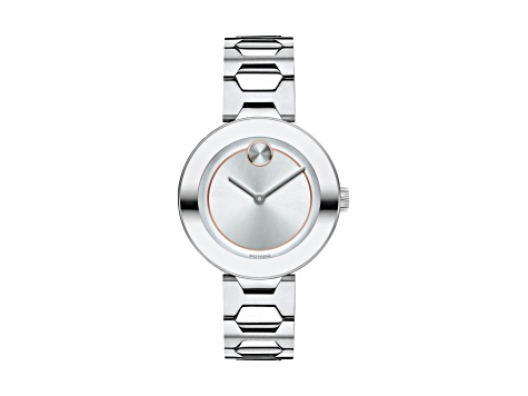 Movado Women's Silver Tone Stainless Steel Watch