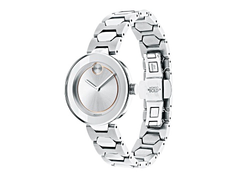 Movado Women's Silver Tone Stainless Steel Watch