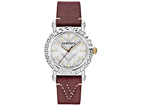 Versace Men's Greca Glam 40mm Quartz Watch