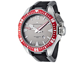Hamilton Men's Khaki Navy Frogman 46mm Automatic Titanium Watch