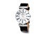 Ladies Charles Hubert Stainless Steel White Dial Watch