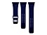 Gametime Tampa Bay Rays Debossed Silicone Apple Watch Band (42/44mm M/L). Watch not included.